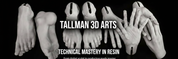 Tallman 3D Arts Header